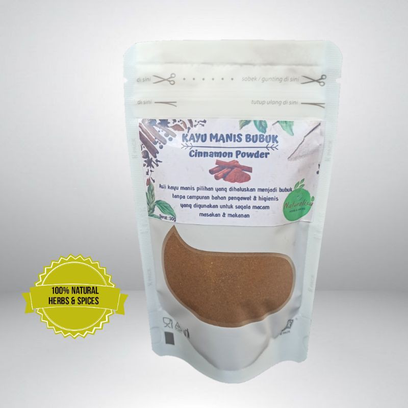 

KAYU MANIS BUBUK 100% ASLI/CINNAMON POWDER