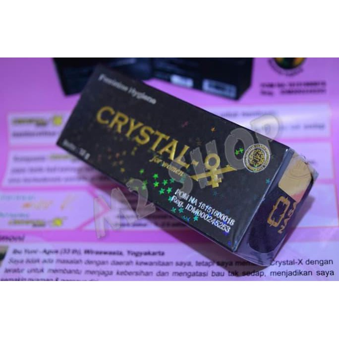 Perawatan Tubuh Crystalx  Crystal X  Crystal-X  Kristal X  Original 100% Ampuh | Kesehatan | Aman |