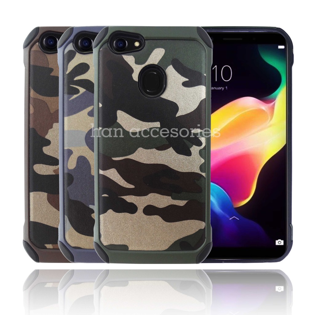 OPPO F7 Original Case Army Camouflage - Military Case