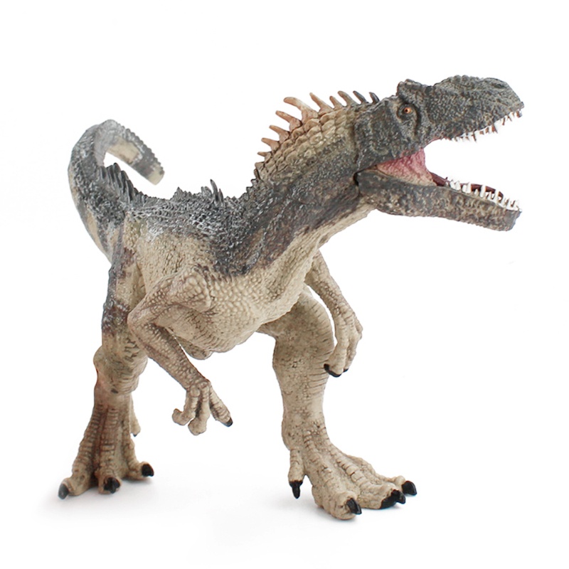 Mary Figurine Allosaurus Simulasi Model Dino Interaktif Realistis Dinosaurus Miniatur PVC Solid Dekorasi Kamar Anak