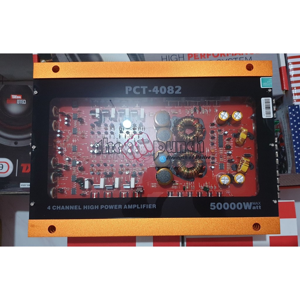 POWER 4 CHANNEL THE PUNCH PCT 4082