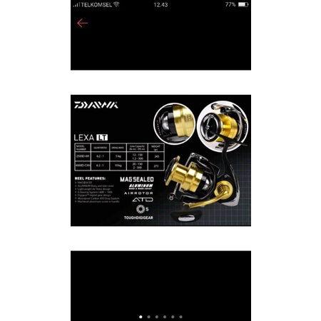 DAIWA LEXA 2500 D XH