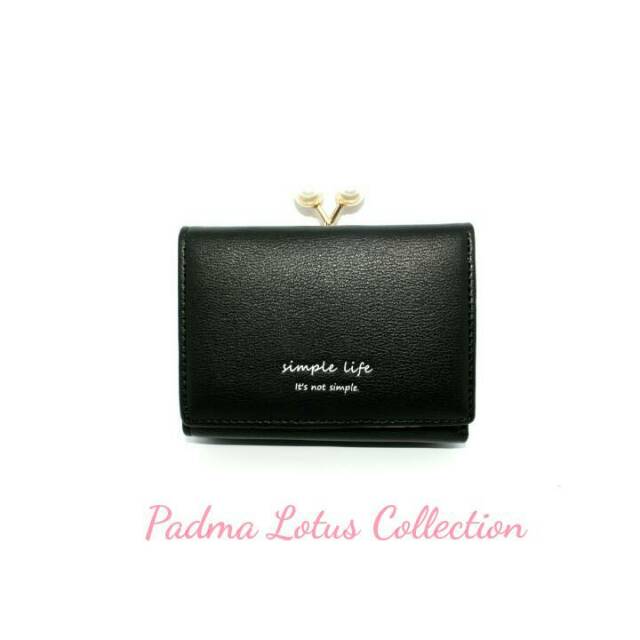 Dompet Lipat Wanita PLC Simple