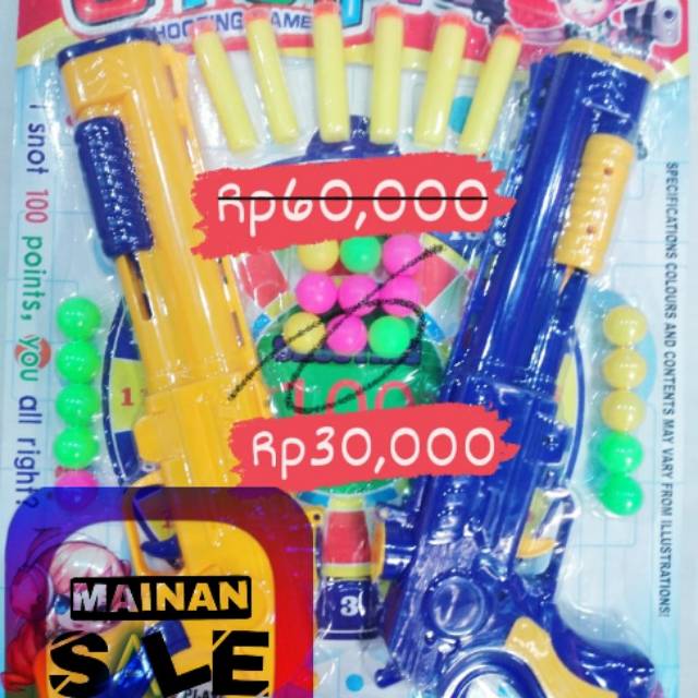 Mainan pistol nerf