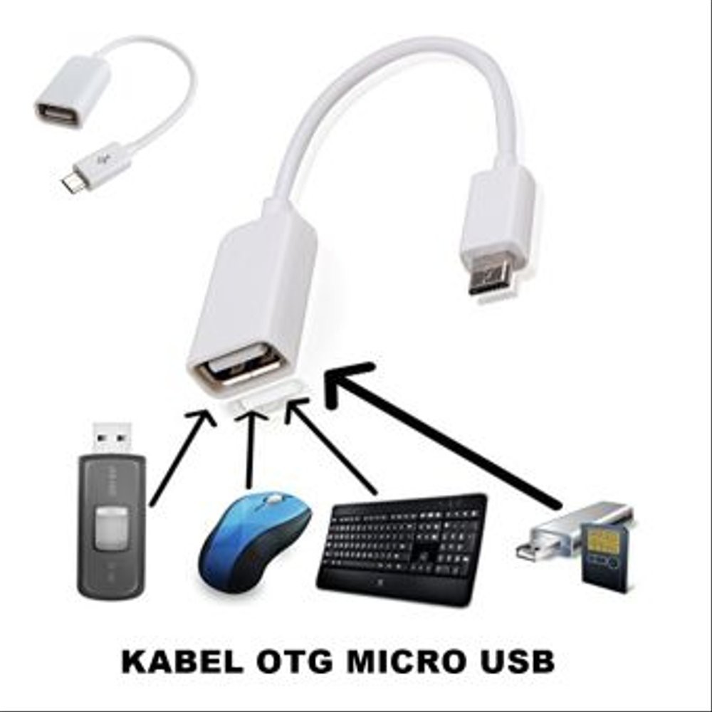 Kabel Micro USB OTG (On-The-Go)