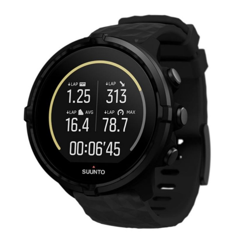 Jam Tangan Pria Suunto Spartan Sport Baro All Black Digital Rubber Original Murah