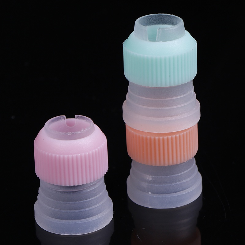 3 Pcs Nozzle Konektor Konverter Butter tip Untuk Dekorasi Kue