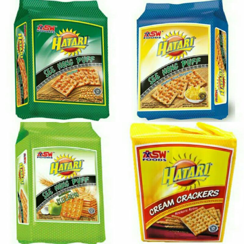 

Hatari Roti Gabin Varian Rasa - See Hong Puff / Cracker