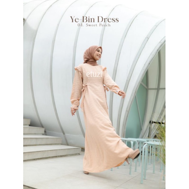 Etuzi Hijab Gamis syari Baju Muslim Ye Bin Dress