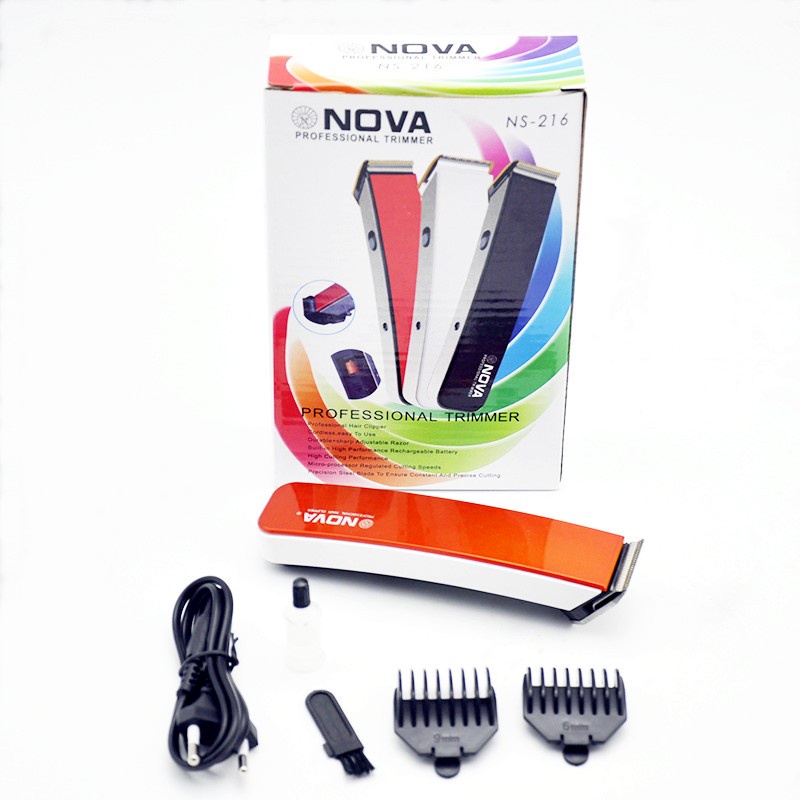 PROMO COD !! Alat Cukur Rambut Jenggot kumis Nova 216 Mesin Cukur Rambut Hair Clipper Nova