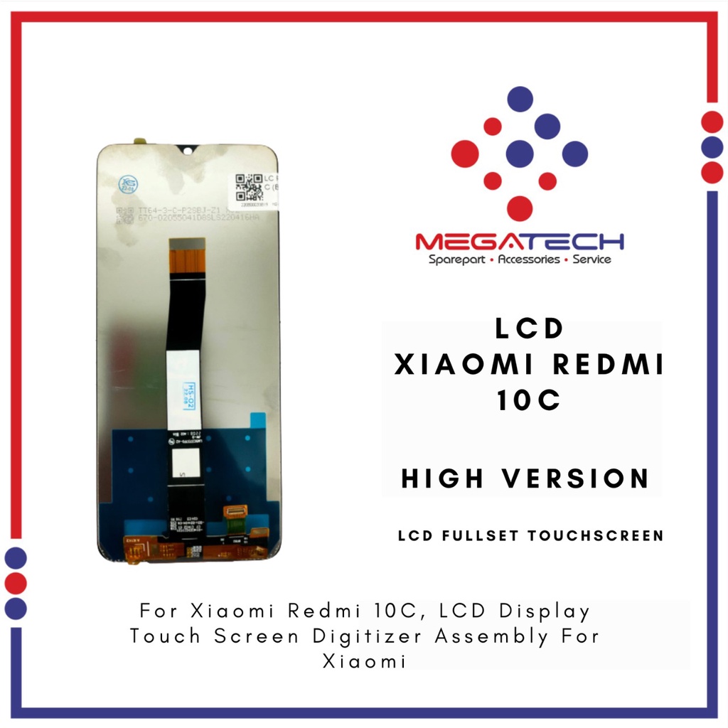 LCD Xiaomi Redmi 10C Fullset Touchscreen