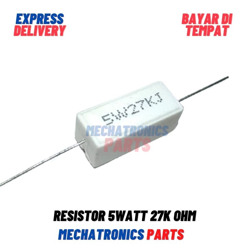 [PAS-9328] RESISTOR 5WATT 27K