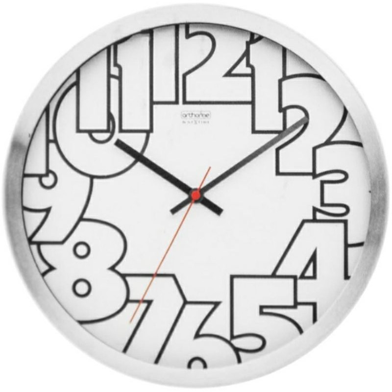 Jam Dinding Nomor Besar 30 cm