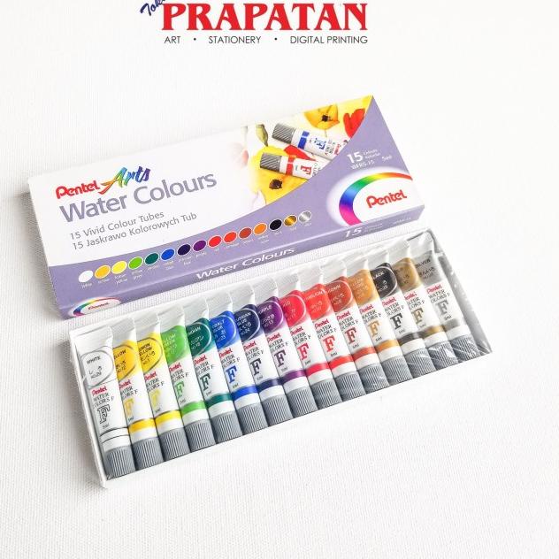 

▲ Pentel Water Colors 15 warna ☑