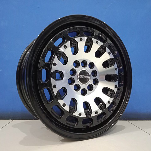 Velg Ring 18 Model Terbaru HSR MYTH07 PCD 5X100/5X114 Bisa Buat Sienta, Xpander, Terios, Rush