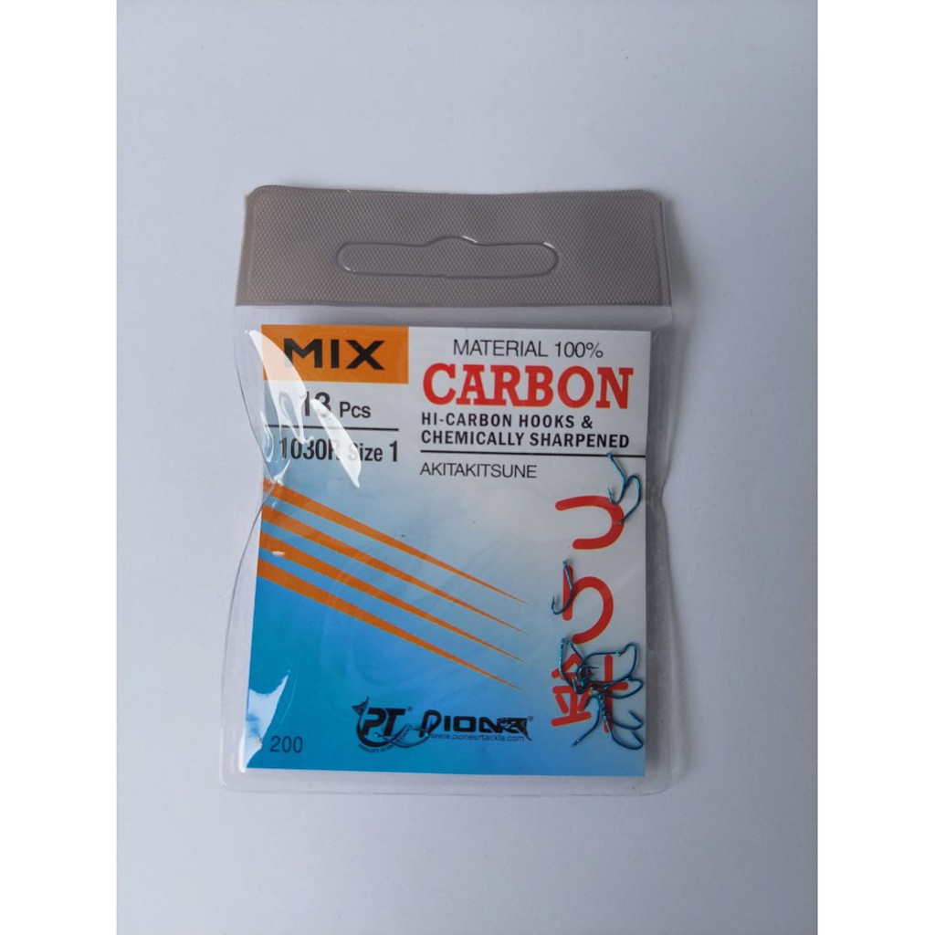 Kail Pancing pioneer carbon mix 1030R Akitakitsune  murah berkualitas isi 13 pcs-1