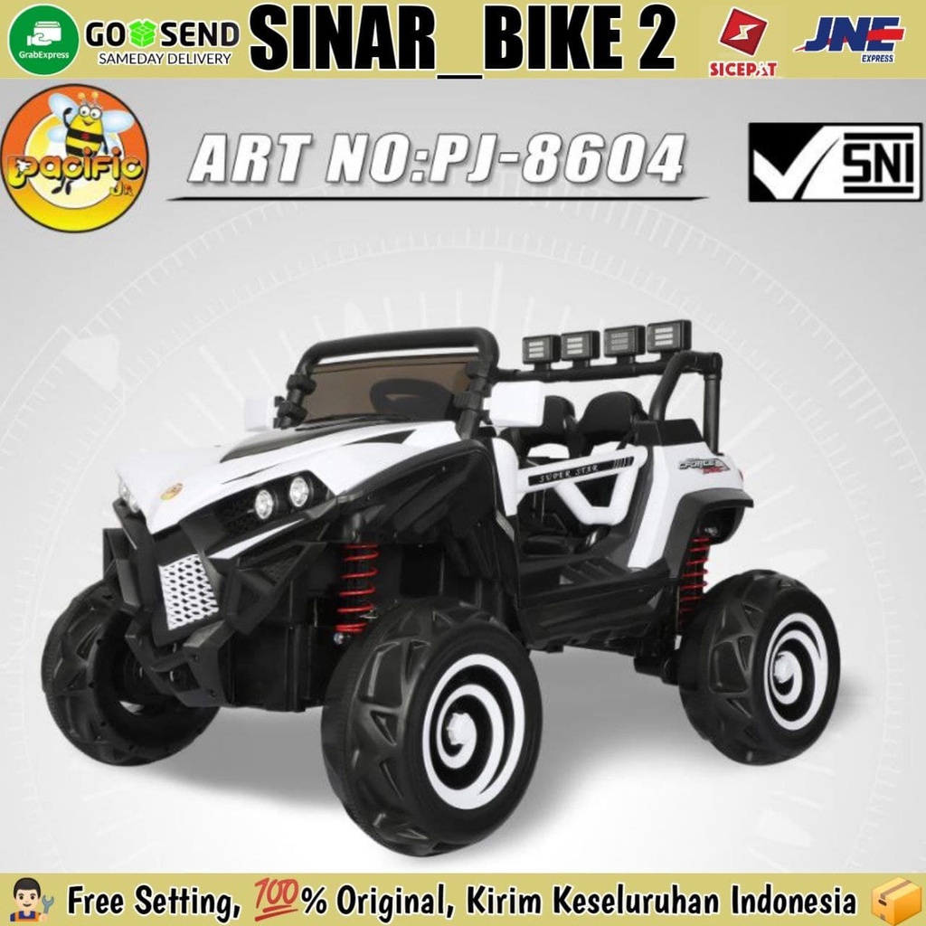 Mainan Mobil Rocking Mode Anak Aki RC Jeep Pacific PJ-8604