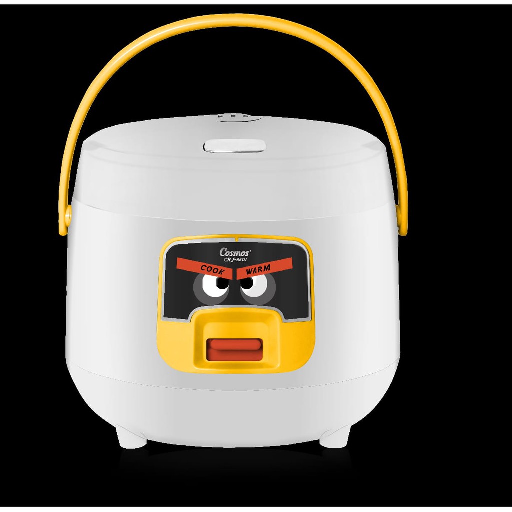 COSMOS CRJ 6601 Harmond Rice cooker Penanak Nasi 300W 0,8L Memasak, Menghangatkan 2 in 1