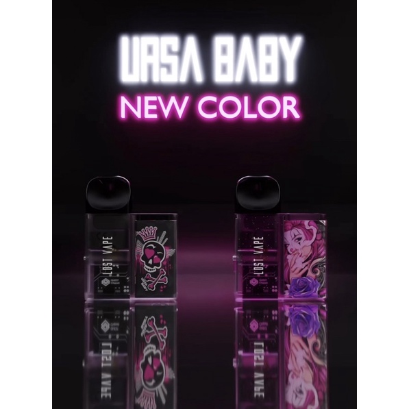 Paling di cari OTHENTHEEK VHIRALL ASHAP KHEBOUUL AUTHENTIC  URSA BABY 800MAH 18W ORIGINAL BY LOSTVAPE