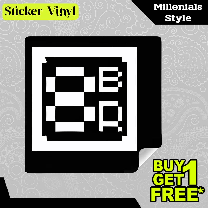 

Stiker Sticker 8 BIT JUMPER PULLOVER GAMER Desain Keren dan Kekinian Aesthetic Bahan Vinyl Satuan Anti Air