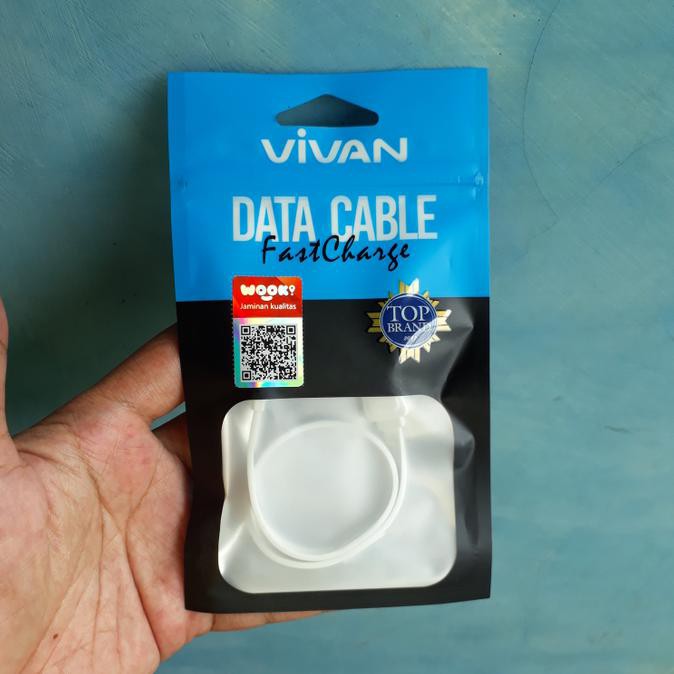 BEST SELLER USB KABEL DATA / CHARGE VIVAN ORIGINAL PENDEK USB CABLE CAS ANDROID HP DISKON