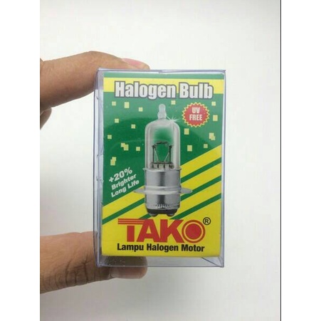 Bohlam TAKO Lampu Depan Headlamp Hologen Aksesoris Sparepart Motor Tako Xenon Tako