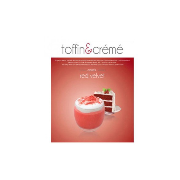TOFFIN Red Velvet Frappe Powder