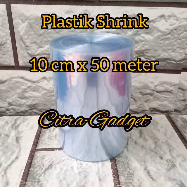 Plastik Segel Plastik Shrink 10cm x 50m