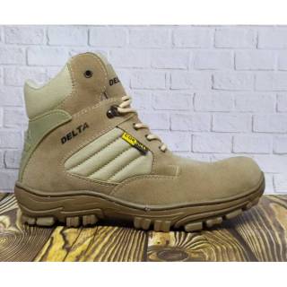 Sepatu Safety Boots Crocodile Zipper Morisey touring