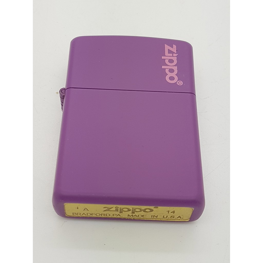 KOREK ZIPPO POLOS VIOLET TUA 1 SUARA