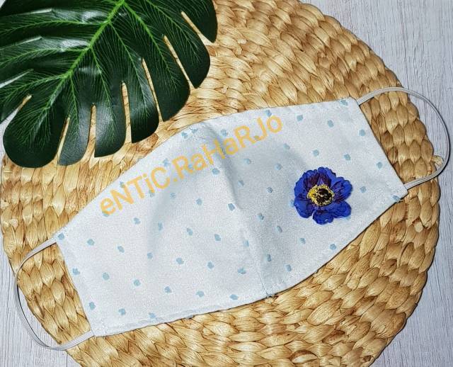 [COD] Masker Kain Shabby Chic / masker kain katun / masker limited / masker unik cantik murah