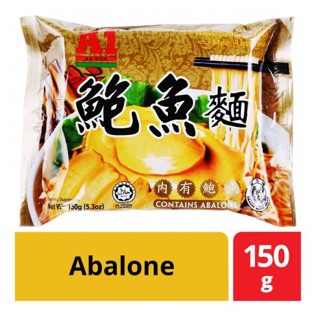 

A1 Mie Instant Abalone 150gr