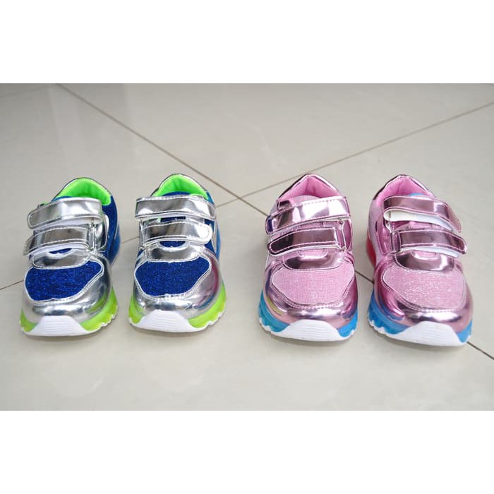 Terlaris {fyc} Sepatu lampu nyala anak baby LIGHT SHOES NIKE AIRMAX 2 children LED