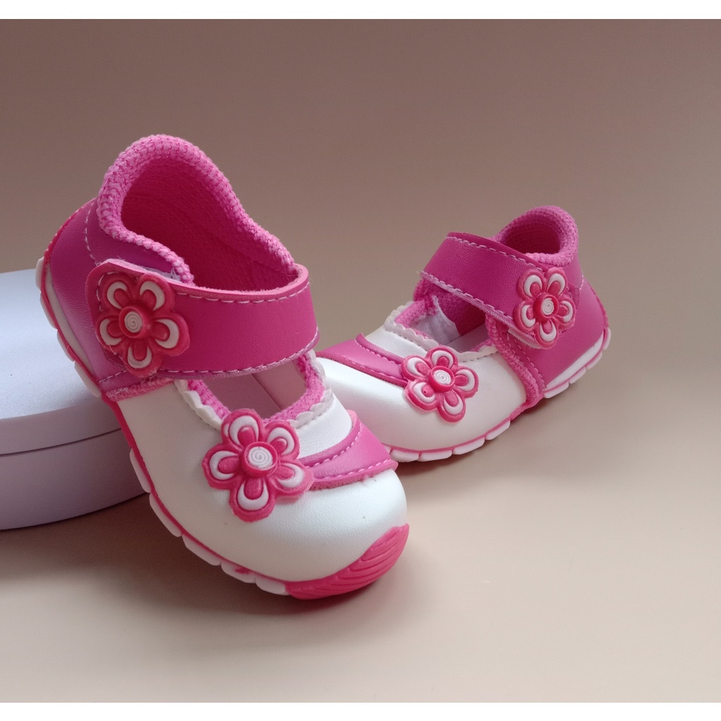 Sepatu bayi bunyi anak perempuan usia 1-3 tahun / sepatu bayi murah / sepatu anak casual keren-bg-kecil