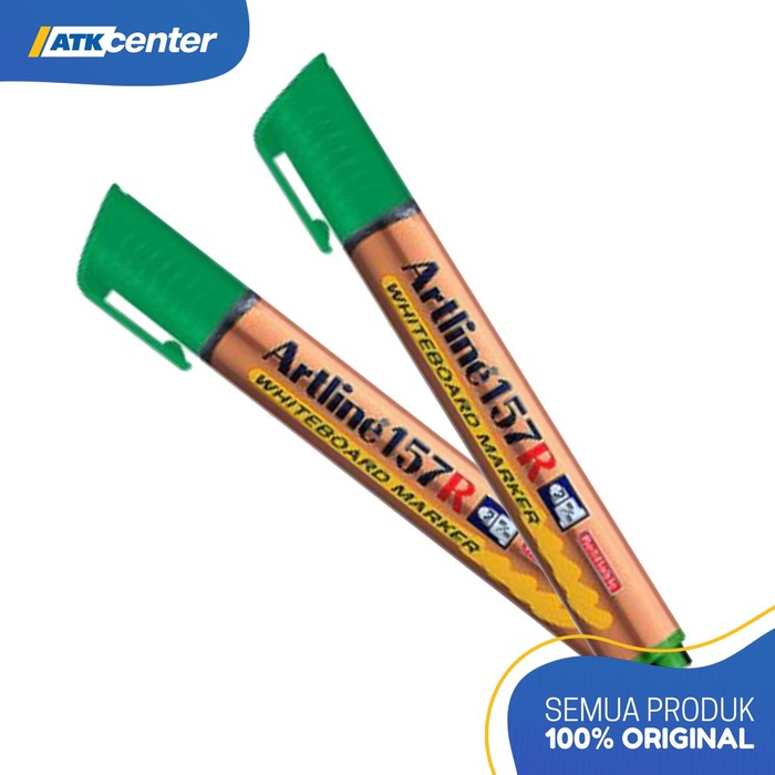 

Spidol Artline Whiteboard 157R Hijau