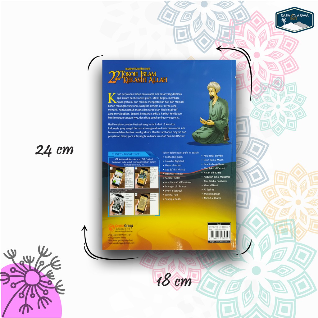 BUKU ANAK ISLAMI: INSPIRASI KEARIFAN HATI 22 TOKOH ISLAM KEKASIH ALLAH-3