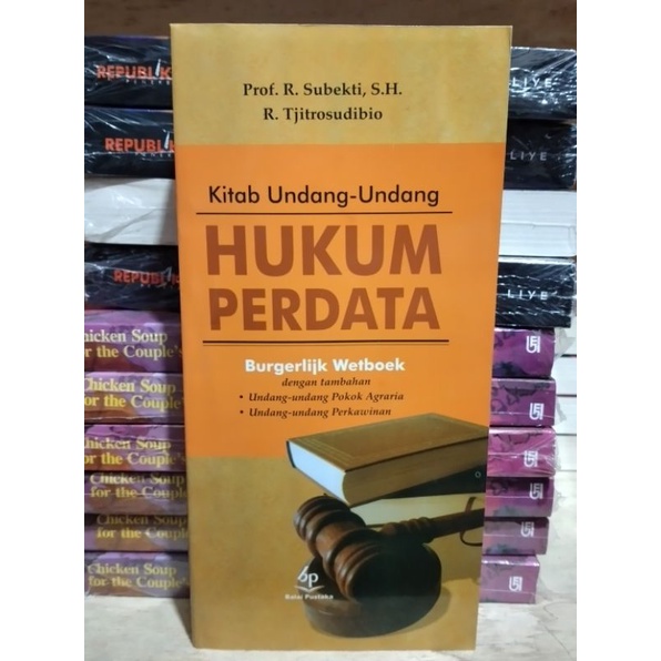 

Kitab Undang-Undang Hukum Perdata By Prof.R. Subekti