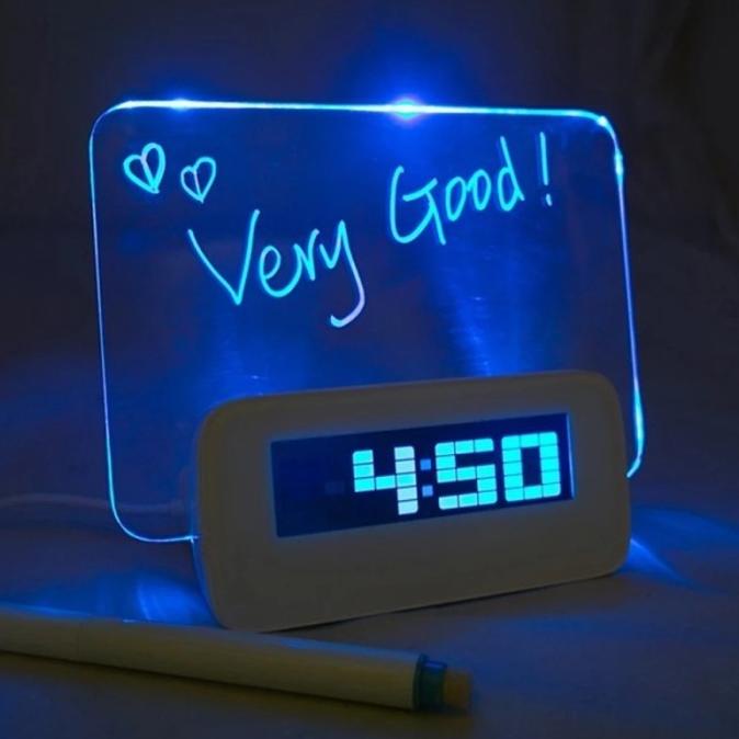 Jam Digital LED Memo / Jam Digital Meja / Jam Meja Digital