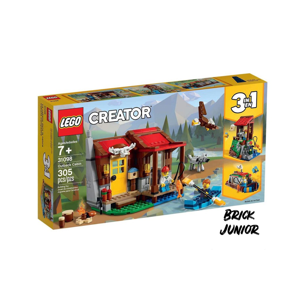 LEGO Creator 3in1 31098 outback cabin 