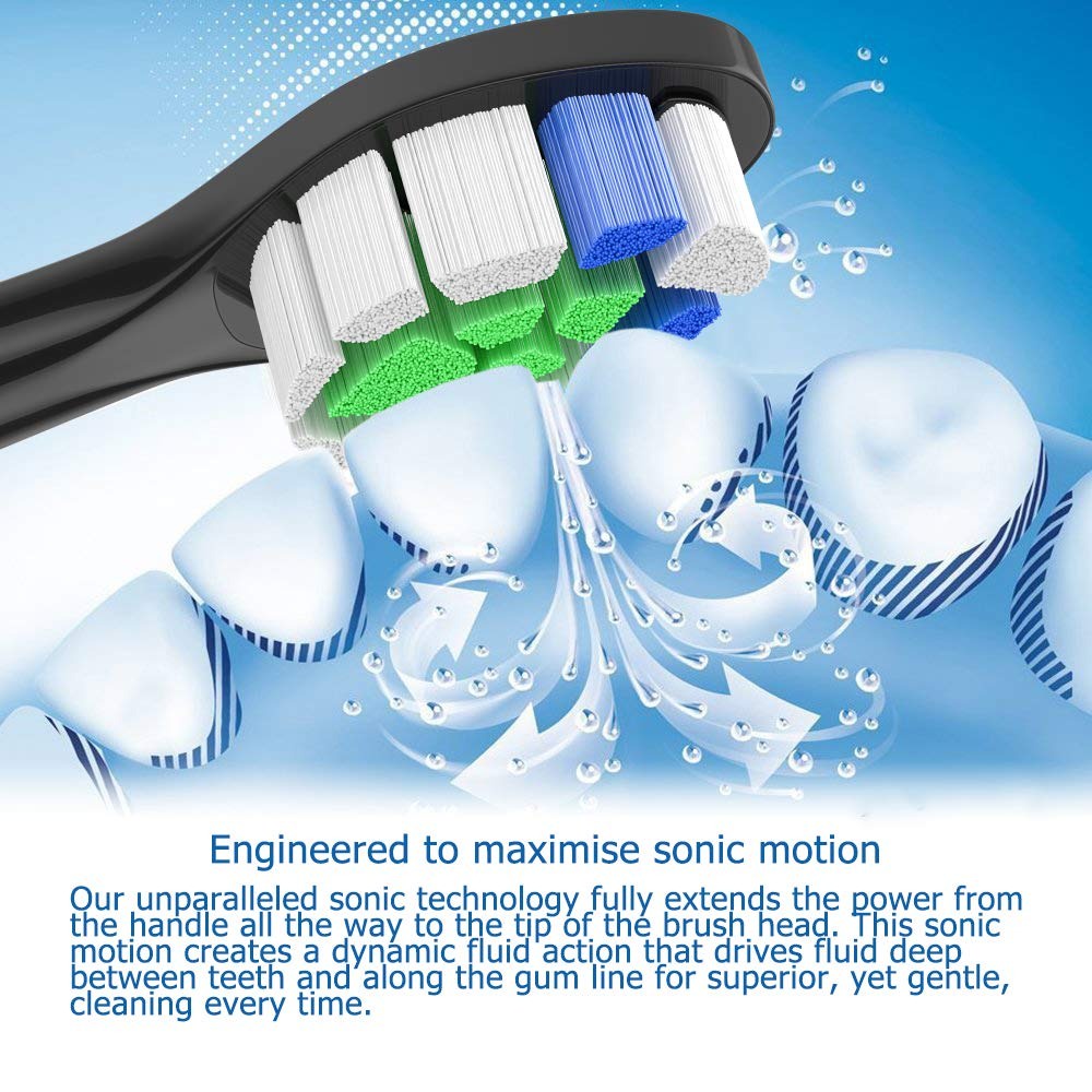 OEM Refill Kepala Sikat Gigi toothbrush Heads Diamond Bright for PHILIPS SONICARE