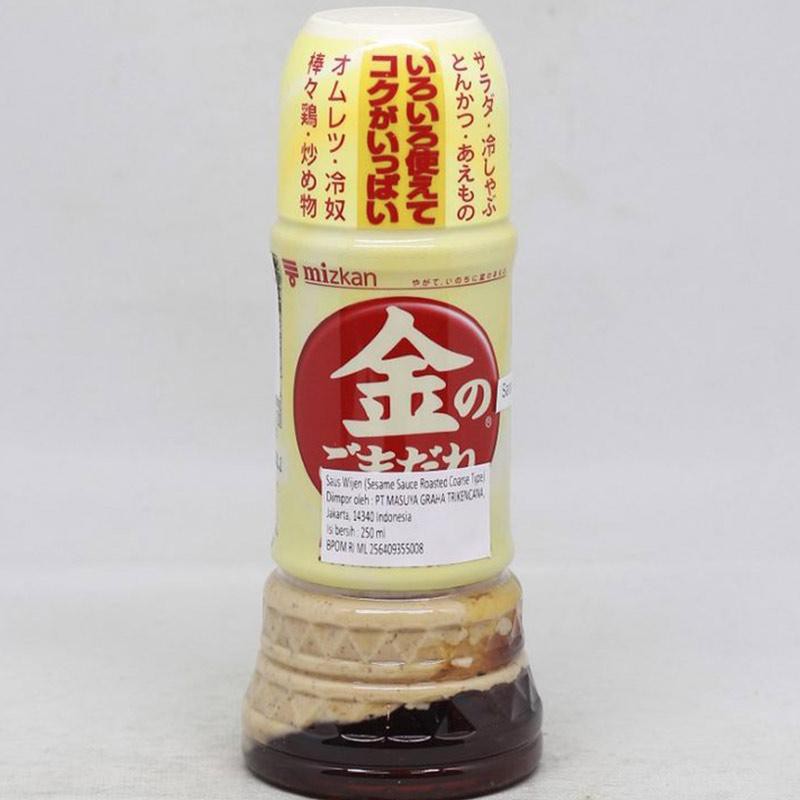 

MIZKAN Sesame Sauce Roasted Coarse Type 250ml - Minyak Wijen