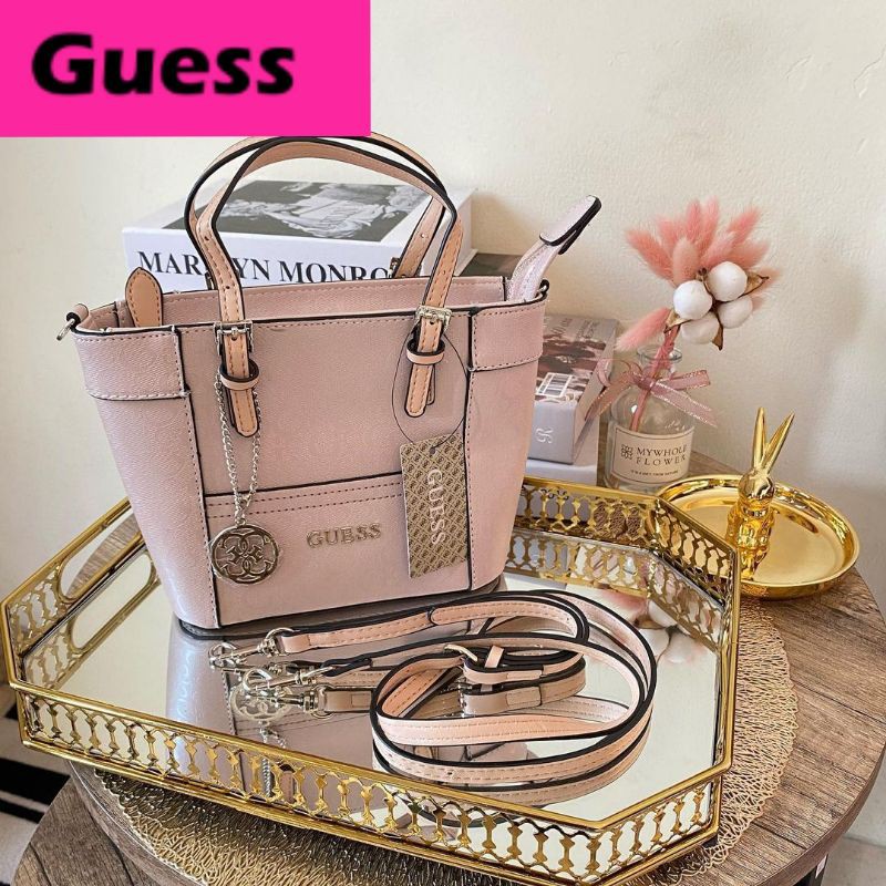 Tas Top Handle Wanita Import, Top Handle Original / Guess