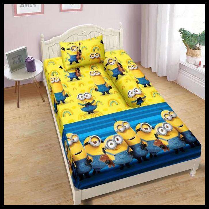 Sprei Lady Rose 100x200 Single New Minion