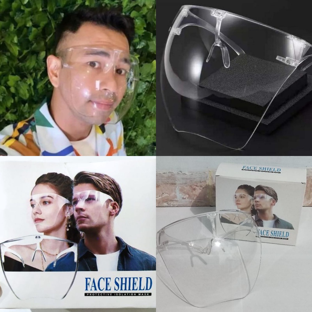 Jual Face Shield Akrilik Full Face Shield New Model Face Shield