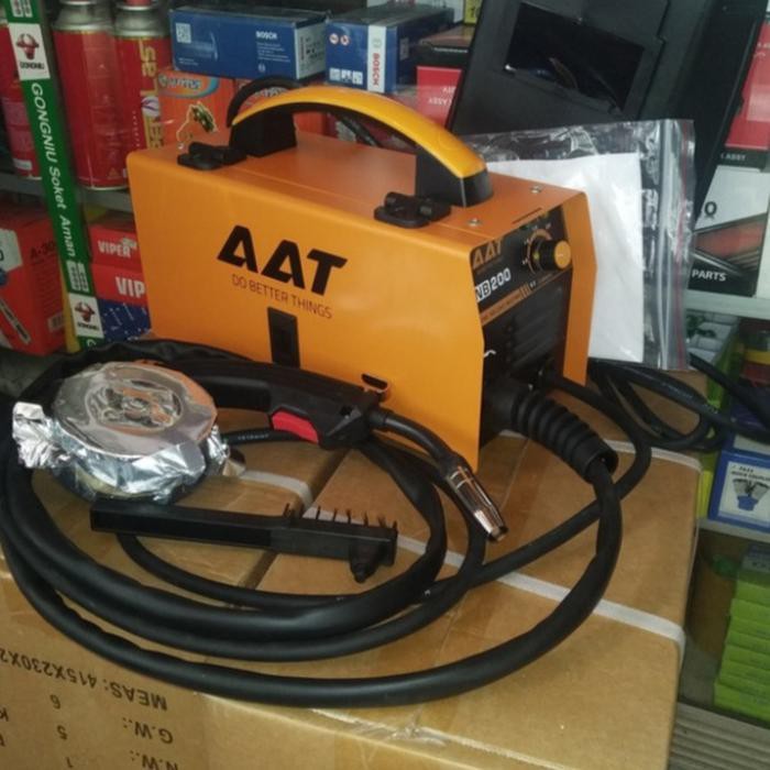 MESIN LAS TANPA GAS MIG MIG NB200AAT tools