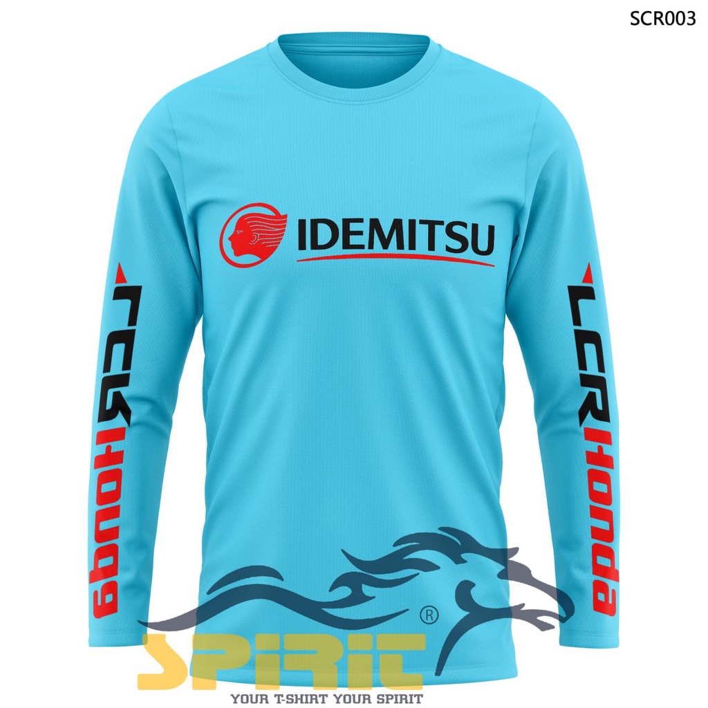 BAJU KAOS TEAM MOTOR HONDA LCR LENGAN PANJANG / MOTOGP RACING T-SHIRT / KAOS DISTRO HIGH QUALITY 100