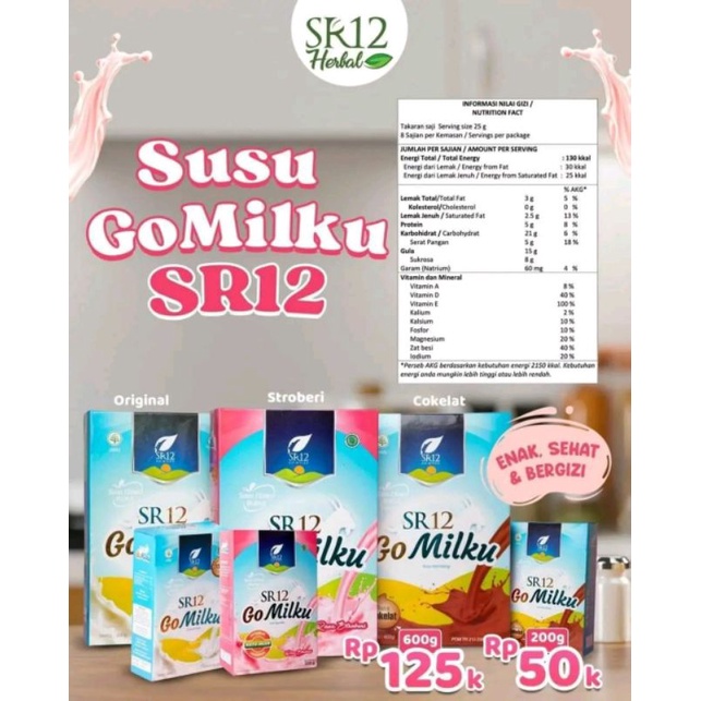 

Susu kambing etawa sr12 bubuk asli tanpa gula