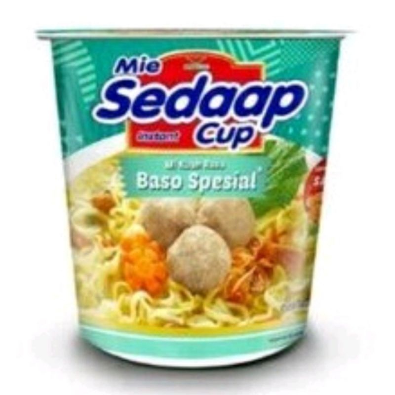 

Mie sedaap cup rasa baso spesial (1 pcs)