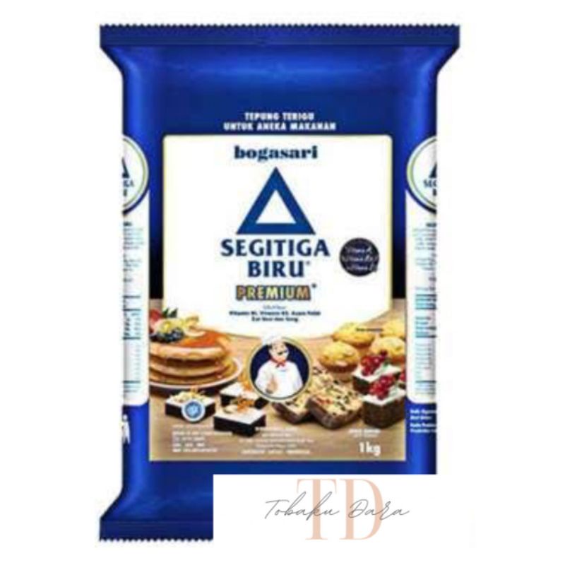 

TEPUNG TERIGU BOGASARI SEGITIGA BIRU PREMIUM 1 KG