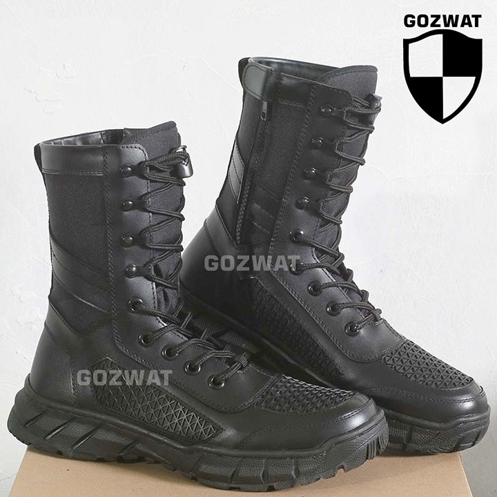 Sepatu PDL TNI Polri Jaring Tawon Gozwat Tactical Gear